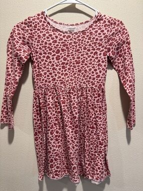 Jumping Beans Pink Animal Print Kids Dress